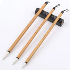 Traditional Chinese Calligraphy Brush Oil Painting Oil Watercolor Scriptures Writing Brush High-end Wolf hair Art Paint Brush