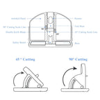 Bevel Cutter 90° Plane Cutter DIY Photo Frame Cutter 45° Bevel Cutting Model Building Making Tools Panel Cutting Supplies