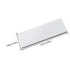 16Pcs Blank Name Badges with Pin Premium Density Board DIY Name Tag Pin for Students Workers Teachers Cafes Hotels Airlines