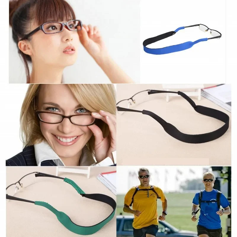 1Pc Floating Glasses Sunglasses Stretchy Band Strap Belt Cord Holder Neoprene Sunglasses Eyeglass Band Floater Cord 42*2cm