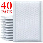 50-10Pack Kraft Bubble Mailers Self-Sealing Paper Envelopes Waterproof Cushioned Padded Foam Shipping Bags for Packaging