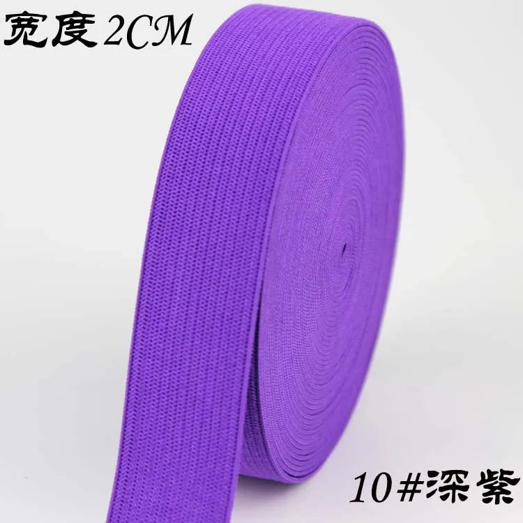 1/2/5Meters Color Elastic Band High Elasticity Rubber Band Sewing Craft For Home  Lace Decoration Clothing Accessories