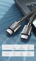UGREEN 8K HDMI-Compatible Cable for Xiaomi TV Box PS5 Ultra High Speed Certified 8K@60Hz Cable 48Gbps eARC Dolby Vision