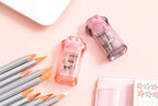 Kawaii Cat Paw Pencil Sharpener Cute Portable Kids School Stationery Gift