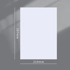 100Sheets 70G Blank Draft Paper A4 Copy Paper White Printer Paper Office Paper Practice Paper for Student A4 DIY Paper