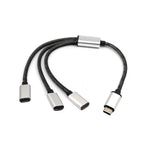 Multi USB Hub Extensions 3/2 Port Type C Hub USB Splitter Fast Data Transmission OTG Adapter For PC Laptop Pro