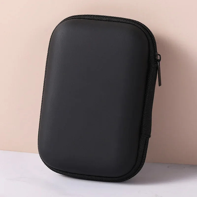 1-20PCS Headphone Organizer Portable Travel Cable Organizer Data Cable Organizer Bag Zipper Bag Electronics Organizer Bag