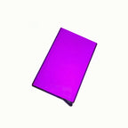 Anti-theft ID Credit Card Holder Minimalist Porte Carte Thin Aluminium carteras Pocket Case Bank Women Men Credit Card Box DIY