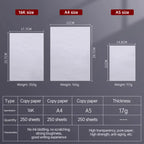 Angel Mark Translucent Copying Paper Copy Paper 16K/A4/A5 For Drawing Calligraphy Craft Writing Sketching Painting Art Supplies