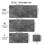 Grey series Mouse Pad Large Computer Office Game Table Mats XXL Rubber Anti-slip Gaming Keyboard Mousepads Long Desk Pads