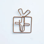20pcs Retro Metal Clips Mini Christmas Tree Paper Clip Bookmark Book Binding Notebook Decor Stationery School Binding Supplies