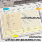 Portable Multi-functional Thicken Paper Coil Notebook Grid/Horizontal Lines Partition Design Writing Memopad B5 Notepad Students