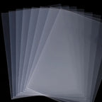 10pcs L-Type A4 Folder Monolithic Folder File Protective Cover Transparent File Envelope Folder