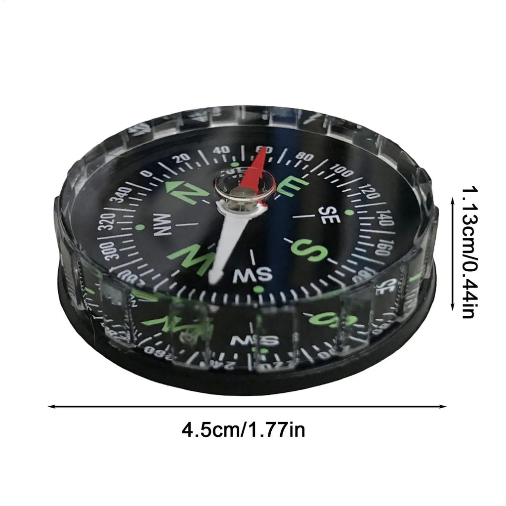 New Waterproof Hiking Compass, Multifunctional Sighting Navigation For Survival Traveling, Mountaineering Boating Outdoor Sports