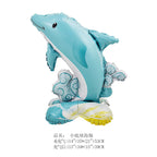Sea Animal Theme Disposable Tableware Under The Sea Baby Shower Party Plates Napkins Cups Ocean Animals Birthday Party Supplies