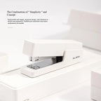 Deli Nusign NS082 Effortless Stapler Fashion Simple Design 3 Colors 20 Sheet Capacity Compatible with 24/6 & 26/6 Staples