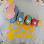 49mm 37mm 2.5cm 1.6cm Sakura Petal Craft Hole Punch Scrapbooking School Paper Puncher EVA Cutting Tool Child DIY Cutter