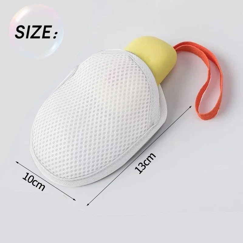 1~8PCs Soap Pocket Bag Soap Saver Pouch Body Scrubber Rough Sponge Exfoliator for Bath Shower Mesh Bar Soap Foam Lather Pouch