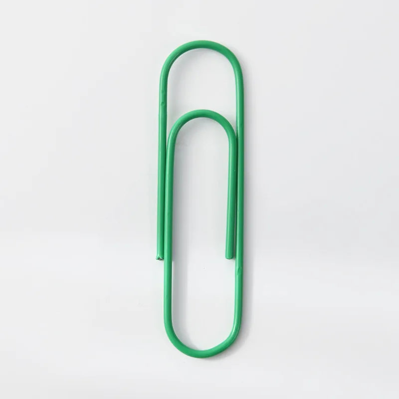 10pcs 10cm Colorful Paper Clips Notebook Memo Pad Filing Bookmark Binder Metal Paper Clips Student Office School Index Bookmark