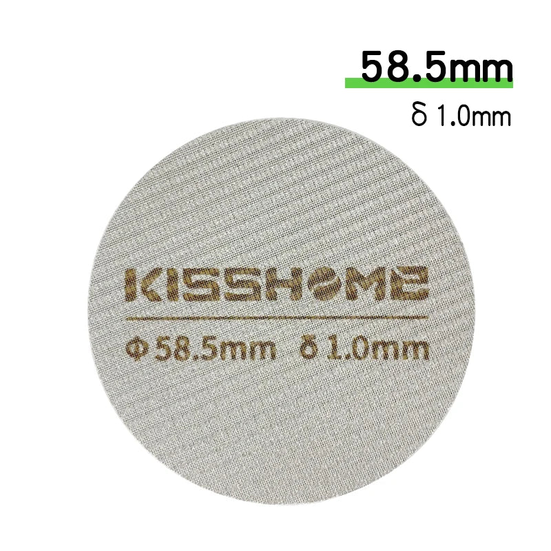 Coffee Puck Screen Fit 51mm 53.5mm 58.5mm Reusable Ground Filter Mesh Heat Resistant Metal For Espresso Accessories Barista Tool