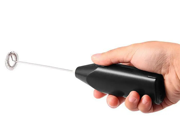 Handheld Electric Egg Beater Mini Battery Powered Milk Frother Coffee Drink Mixer Milk Foamer Kitchen Tools