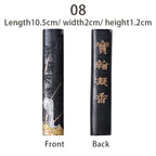Chinese Calligraphy Ink Stone Handmade Ink Stick for Calligraphy and Painting Ink Bar Brush Painting Paint Calligraphy Ink Block