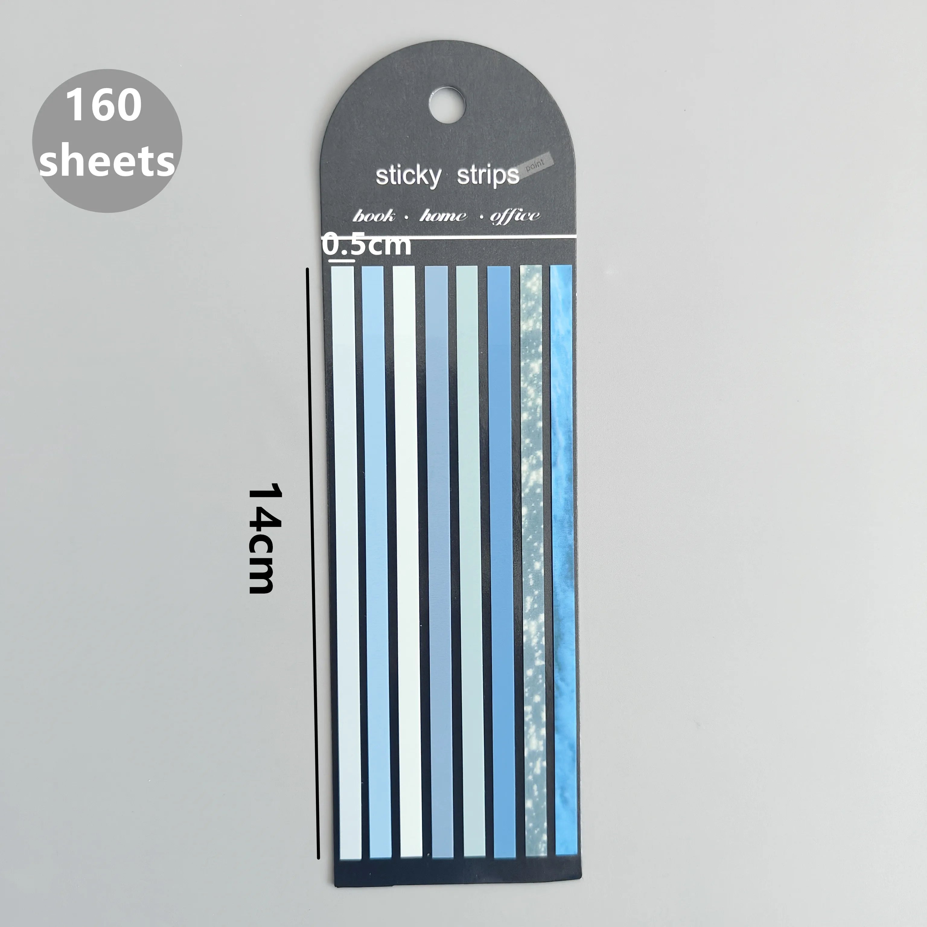 160 Sheets Transparent Sticky Notes Self-Adhesive Reading Annotation for Books Notepad Bookmarks  Memo Pad Index Tabs