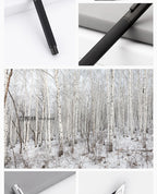 LT Hongdian Titanium Black Forest Pen Calligraphy Student Business Office Women Boxed 1850 Gift Ink Pen