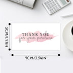 50pcs Thank You Card for Business,Party,Thank You Cards Small Business Supplies,Thank You For Your Order Card for Gift Packaging