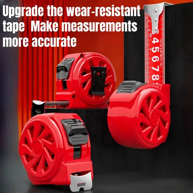 5M Tape Measure Retractable Red High-precision 3M 7.5M Measuring Tape Thickened Wear-resistant Tape Practical Measuring Tools