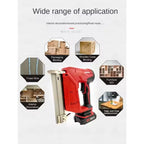 Air Nail Gun Furniture Pneumatic Gun Wood Frame Stapler Pneumatic Tool Power Tools F10