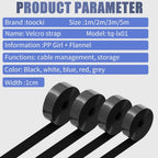 Cable Organizer USB Cable Management Protector Earphone Mouse Cord Ties 1/2/3/5M Management Phone Accessory For iPhone Samsung
