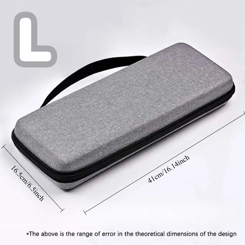 1pc EVA Protective Case for Keyboard, Waterproof Travel Storage Bag Fits 61 Key 87 Key 104 Key Full Size Mechanical