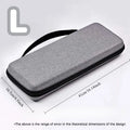 1pc EVA Protective Case for Keyboard, Waterproof Travel Storage Bag Fits 61 Key 87 Key 104 Key Full Size Mechanical