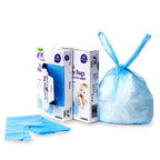 Scented Diaper Disposal Bags Fragrant Nappy Sacks Boxed Pull-Out Design Baby Odor Control for Nursery Diaper Pail Trash Can