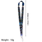 Cute Anime Lanyards For Key Neck Strap Lanyards ID Badge Holder Keychain Key Holder Hang Rope Keyrings Accessories Gifts
