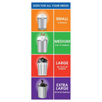 Strong Flex 33 Gallon Drawstring Trash Bags, Mint Scented, 20 Count Heavy Duty Kitchen Garbage Can Liners