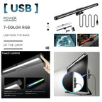 Led Monitor Light Bar Computer Lamps Reading Light Screen Hanging Desk Light Stepless Dimming Monitor For Bedroom Study Room