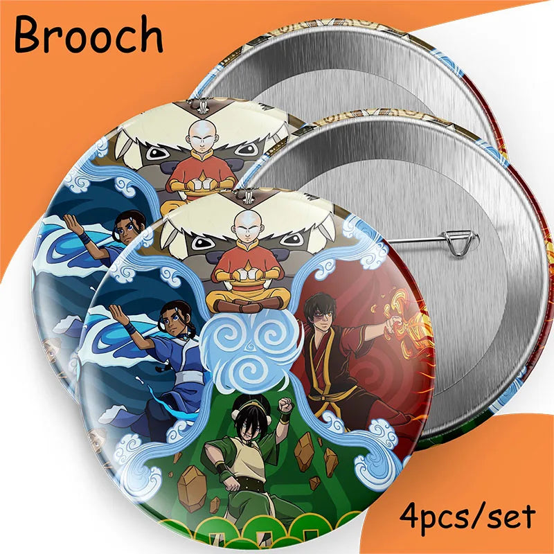 Avatar Korra Mako Cartoon Birthday Party Supplies Plate Cup Tablecloth Balloon for Girls Disposable Tableware Decor Supplies Set