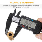 150mm 100mm Electronic Digital Caliper Carbon Fiber Dial Vernier Caliper Gauge Micrometer Measuring Tool Digital Ruler