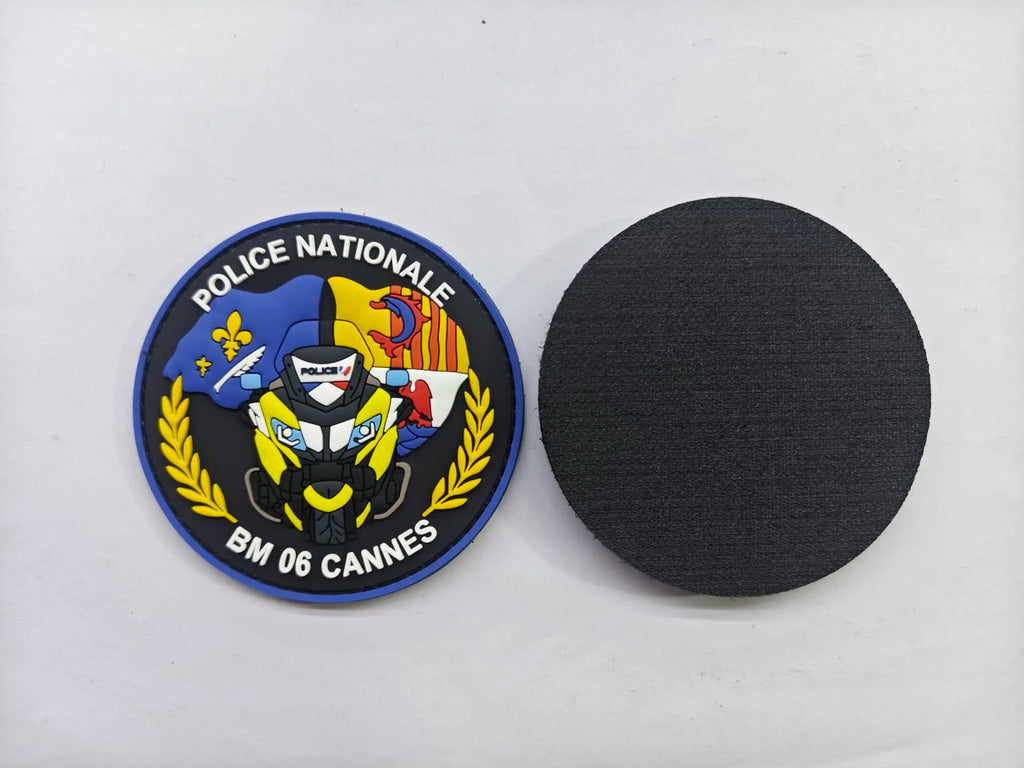 Soft PVC Label Customized PVC Patches Sew on Rubber Label Rubber PVC Tag 3D Embossed Custom Logo Rubber Patch