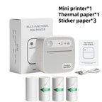 DOLEWA B3 Portable Mini Printers Wireless Bluetooth Inkless Sticker Maker Printer Tag Price Machine for Office School Kitchen