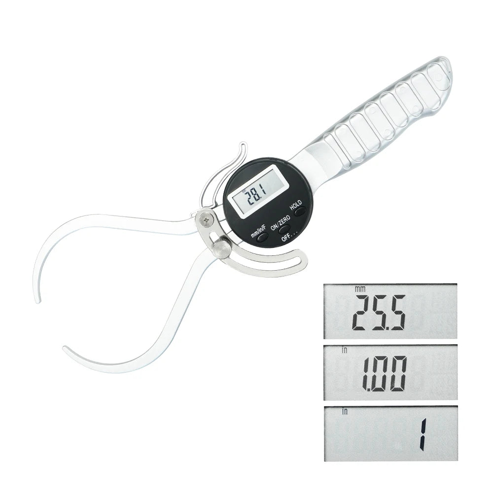 SHANHR Digital Inside Outside Caliper Gauge Fraction/mm/in Inside Digital Caliper Gauge For Woodworking