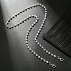Fashion Reading Glasses Chain Pearl Flower Glasses Hanging Rope Anti-Lost Eyewear Mask Lanyard Women Sunglasses Glasses Chain