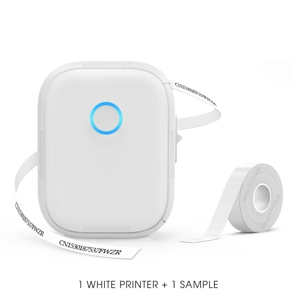Adhesive Label Printer Marklife P12 Portable Mini Printer P12 Thermal Label Maker Wireless Bluetooth Labeling Machine or Sticker