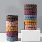 20Pcs Women Girls Simple Basic Elastic Hair Bands Ties Scrunchie Ponytail Holder Rubber Bands Fashion Headband Hair Accessories