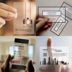 Custom PVC Business Cards Personalized Matte Plastic Cards Double-Sided Printing Durable & Waterproof Professional Branding