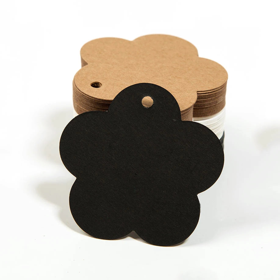 50-100pcs Cat Card Jewelry Display Cardboards Earrings Ear Studs Cards Necklace Flower Price Tags Cards DIY Storage Accessories