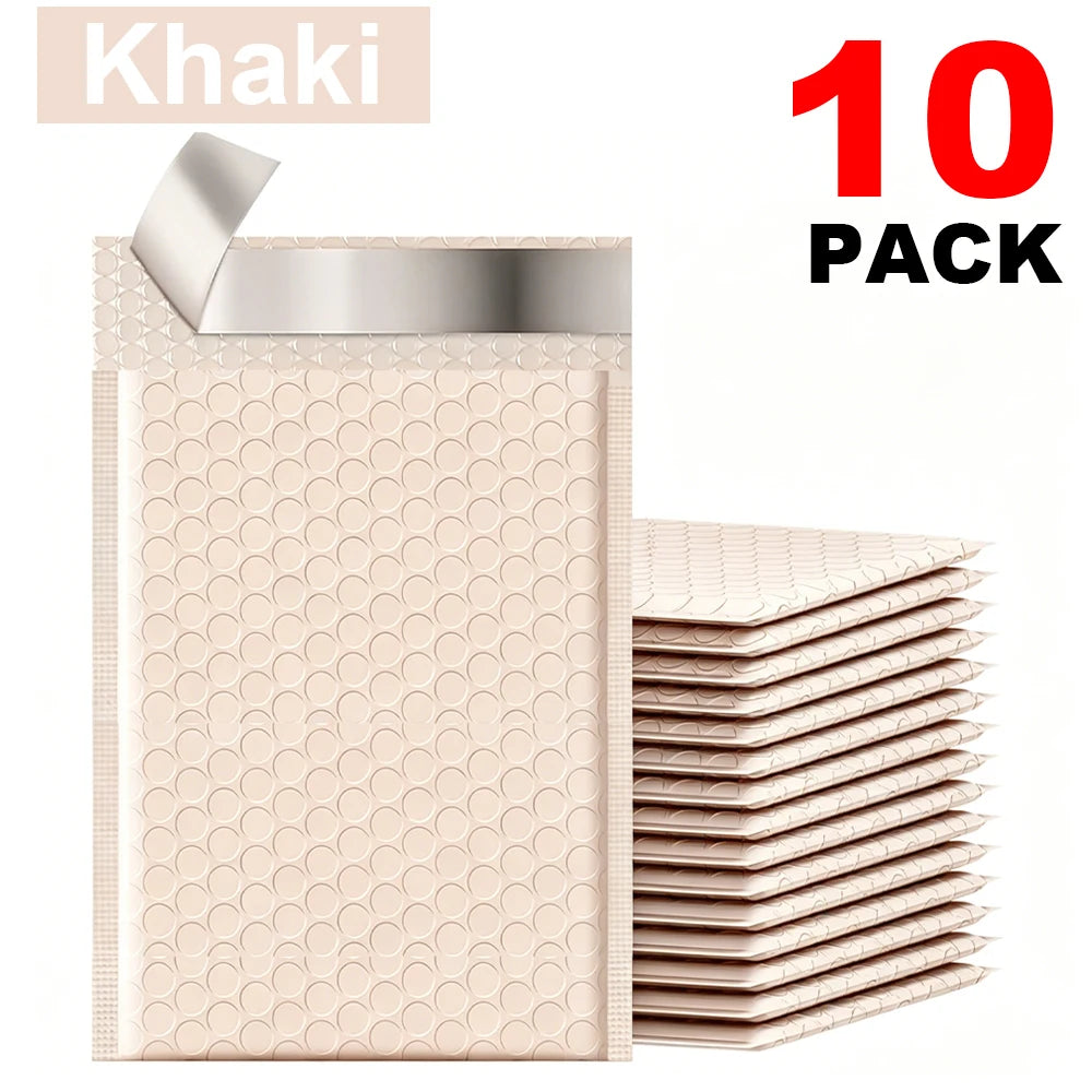 Self Adhesive Mailing Envelopes Bubble Padded Mailers 4 X 6 Inch Small Shipping Bags Waterproof Padded Envelopes for Packaging