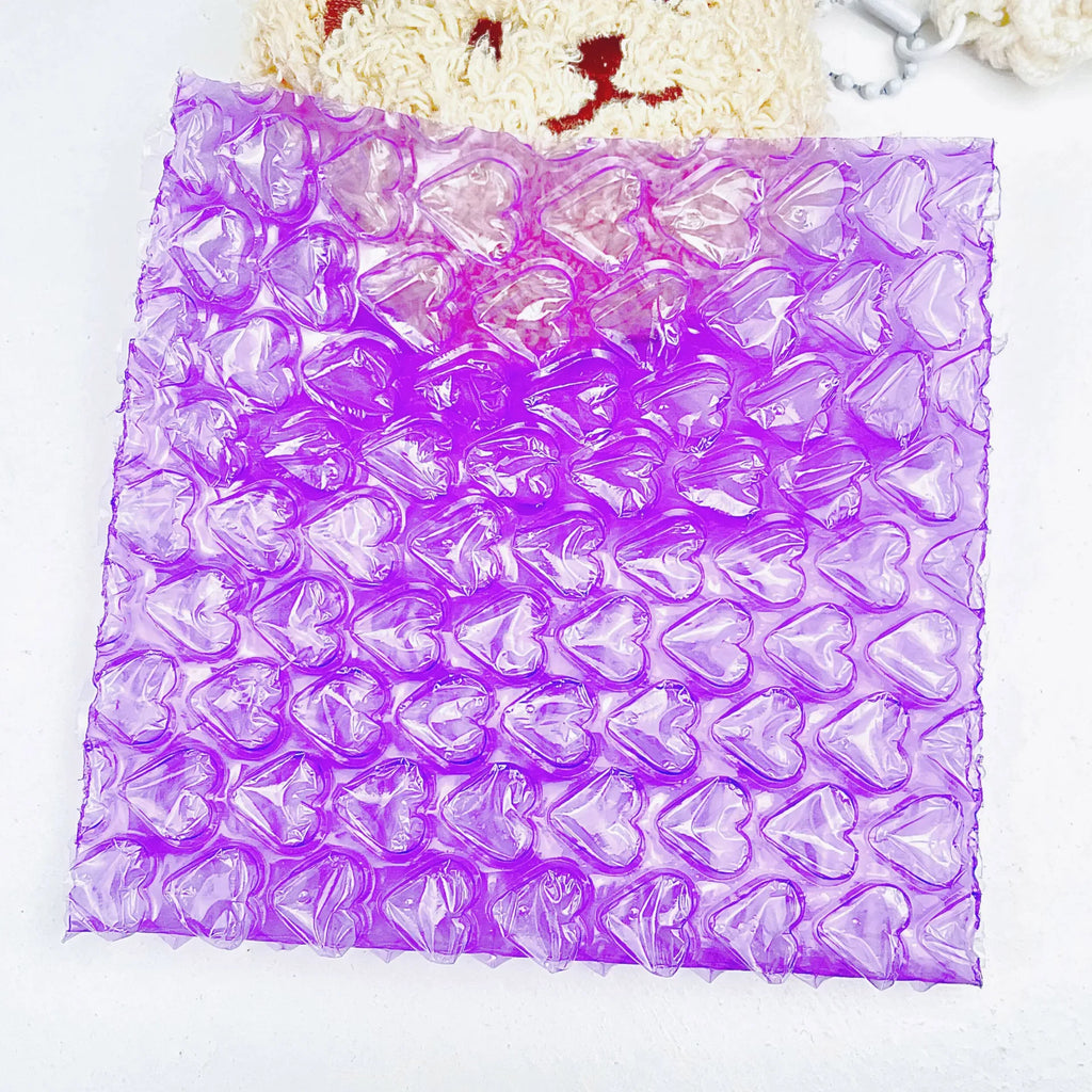 10pcs Love Heart Shaped Bubble Mailers Envelope Protective Wrap Plastic Shockproof Bag Foam Packing Bags